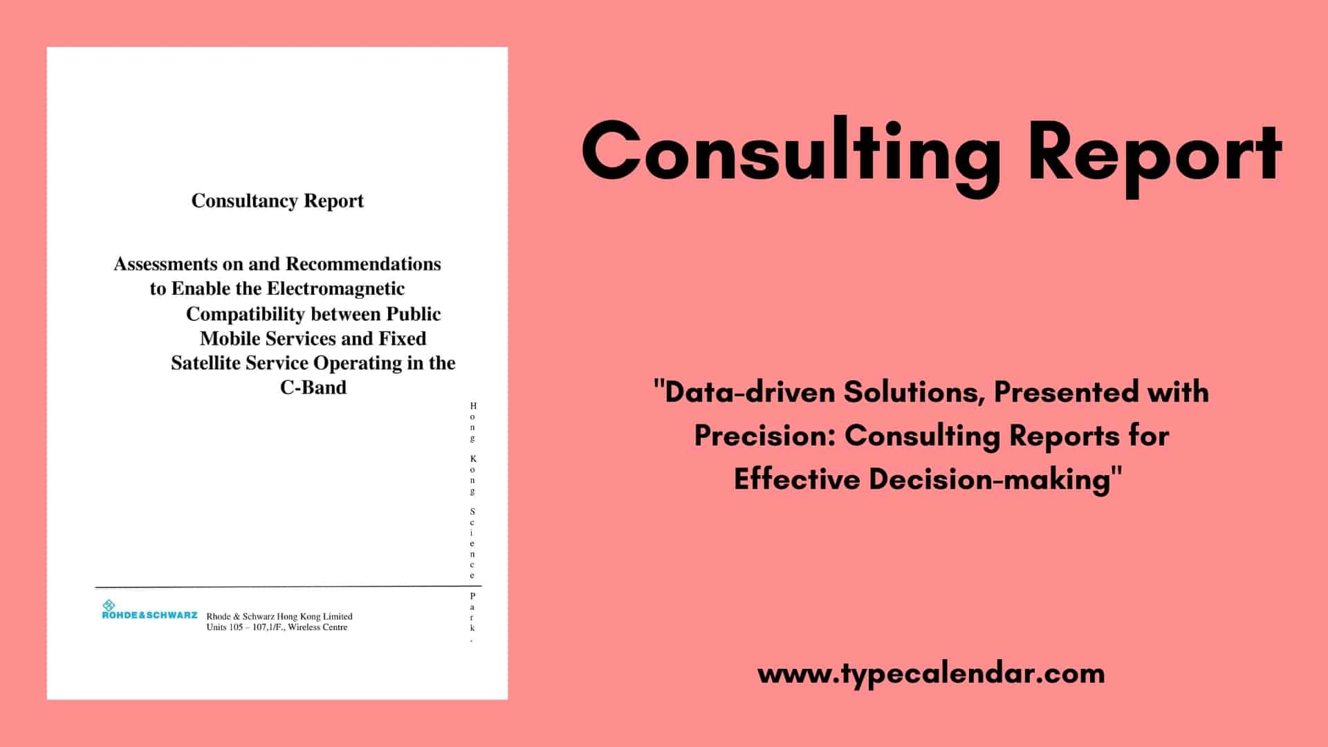 Free Printable Consulting Report Templates Word PDF Business