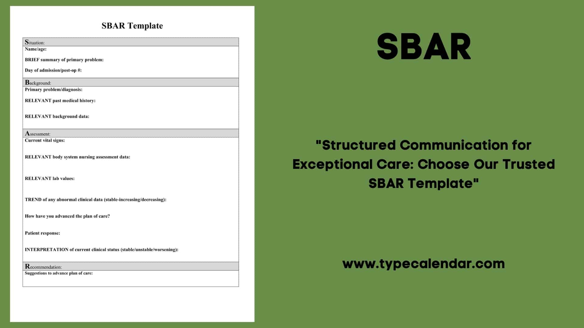 Sbar Nursing Handoff Example Pdf
