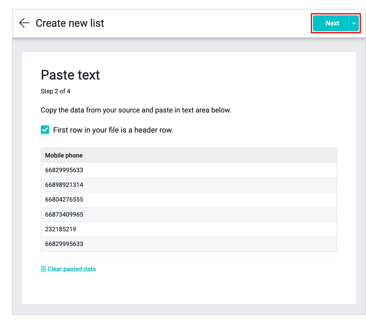 How To Create A Phone List