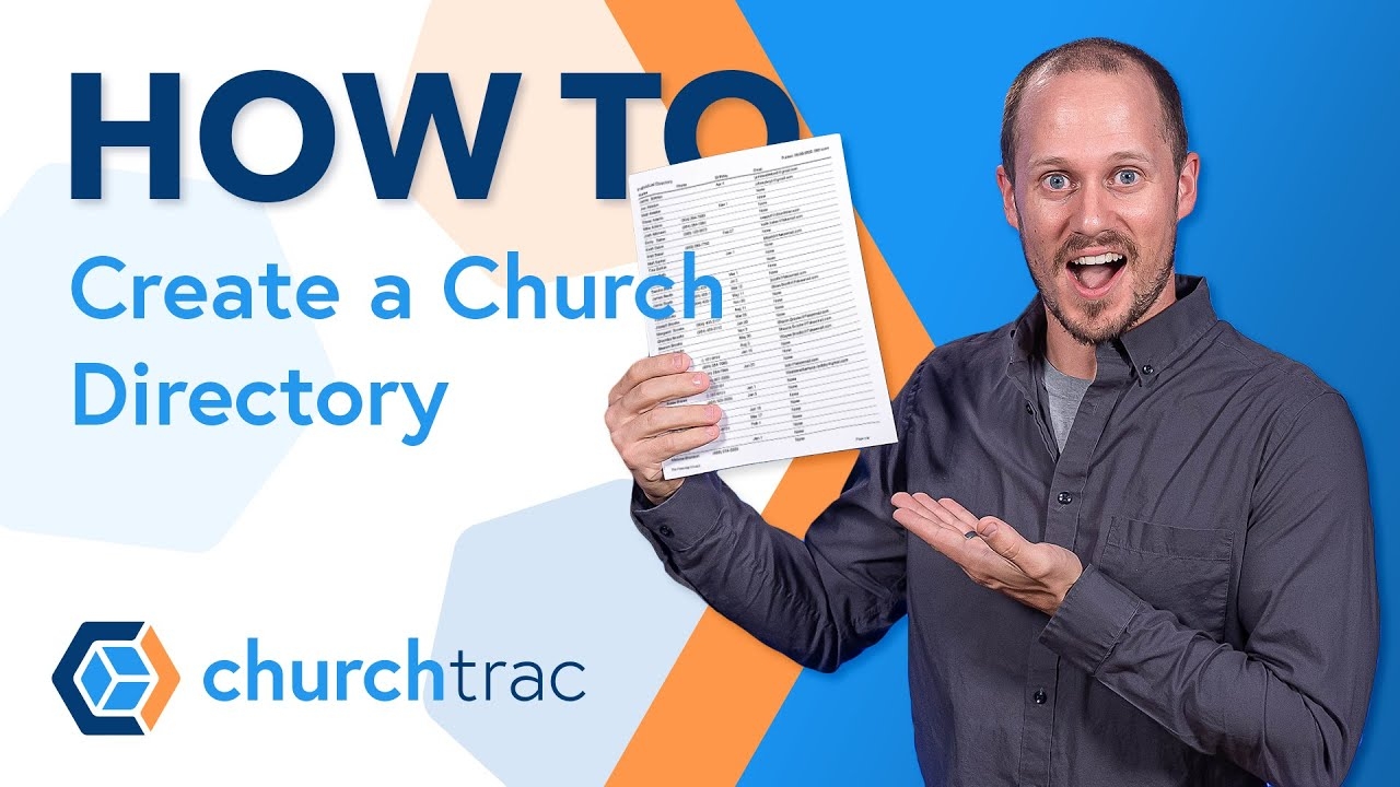 How To Create A Church Directory YouTube
