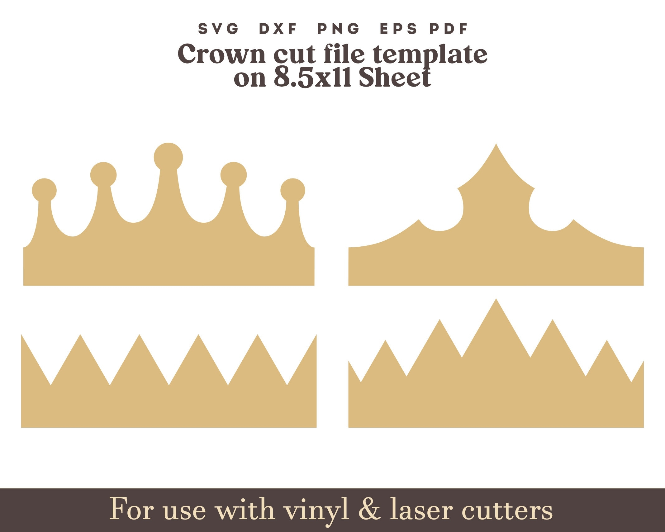 King Crown Template Printable