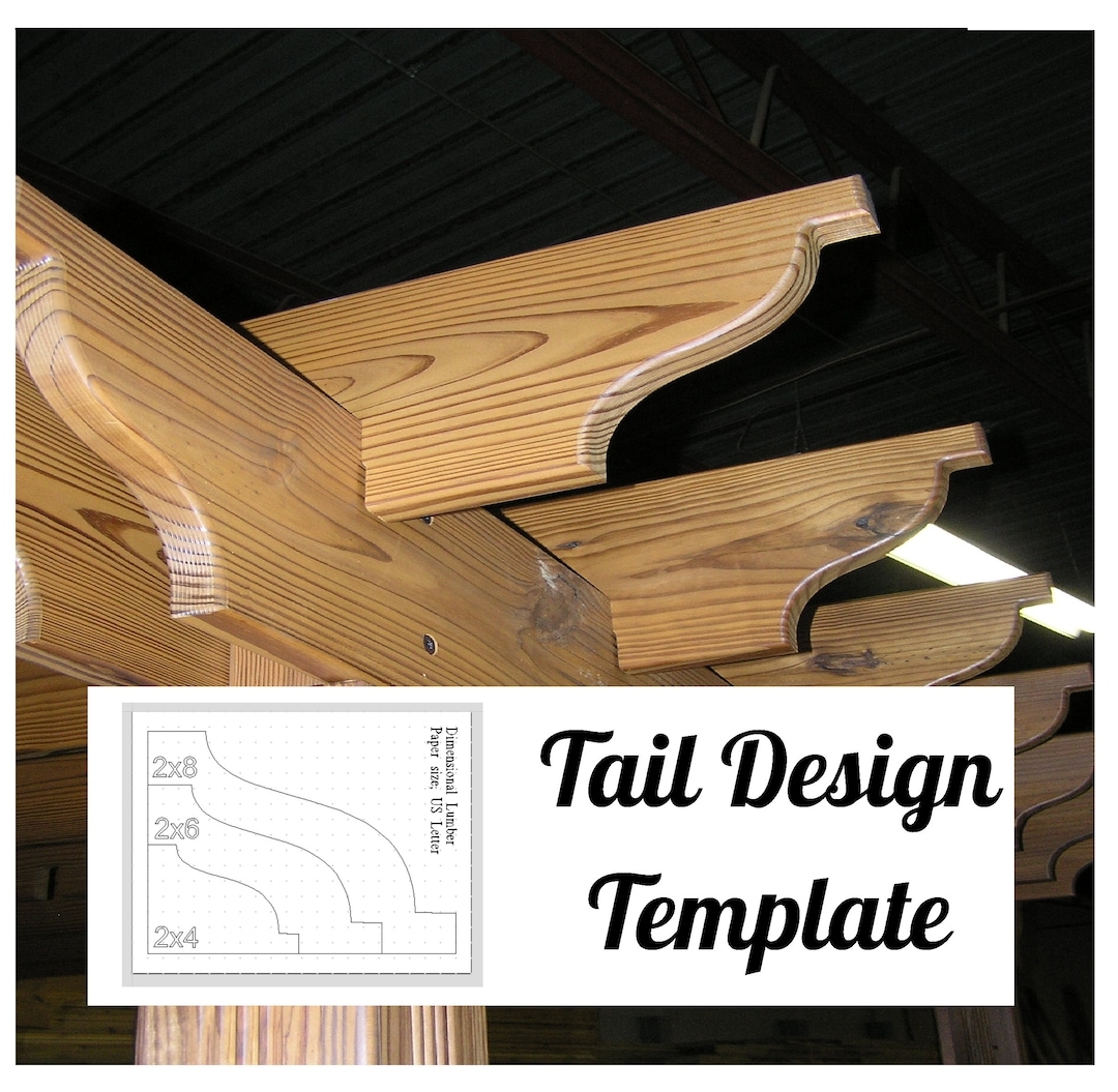 Printable Pergola End Templates