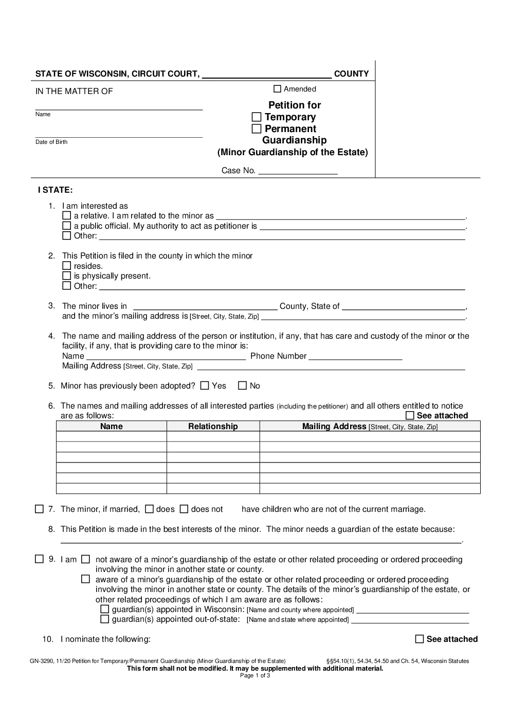 Where Can I Get Temporary Guardianship Forms