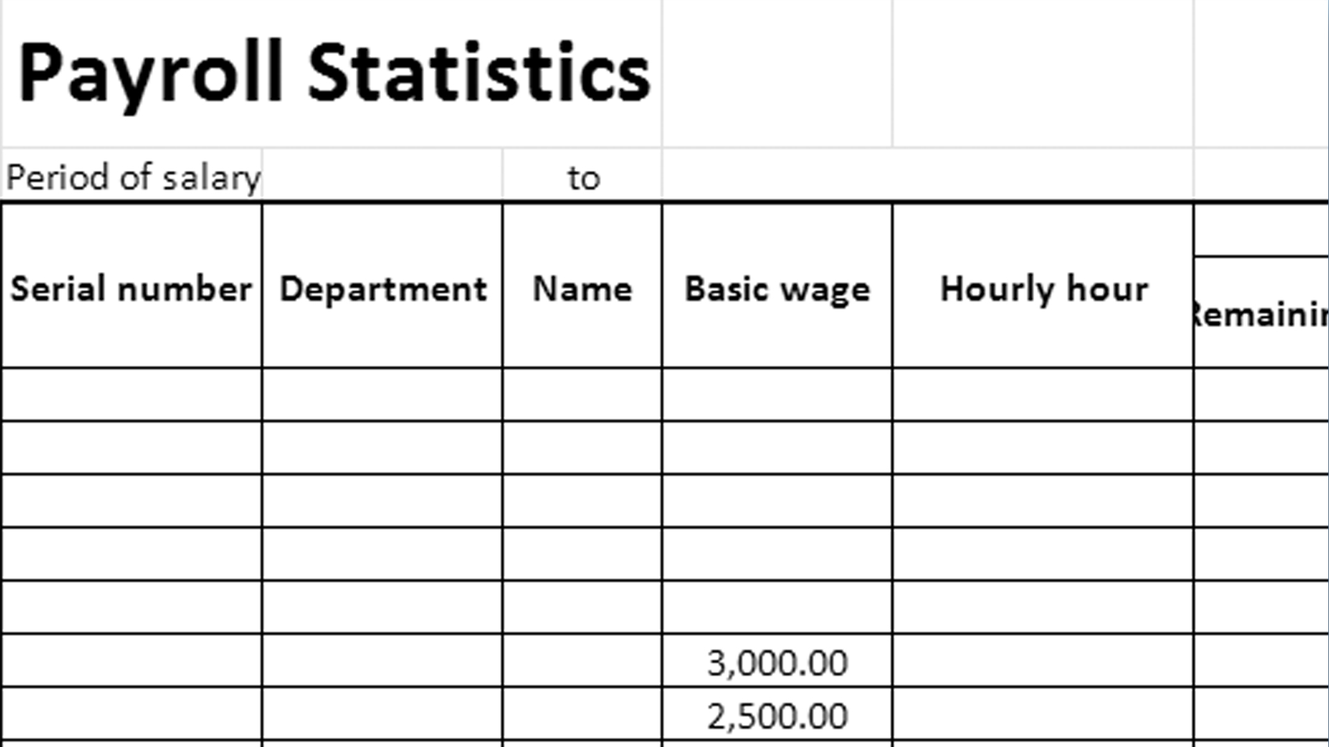 The Best Truck Driver Payroll Template Excel Sheets WPS Office Academy