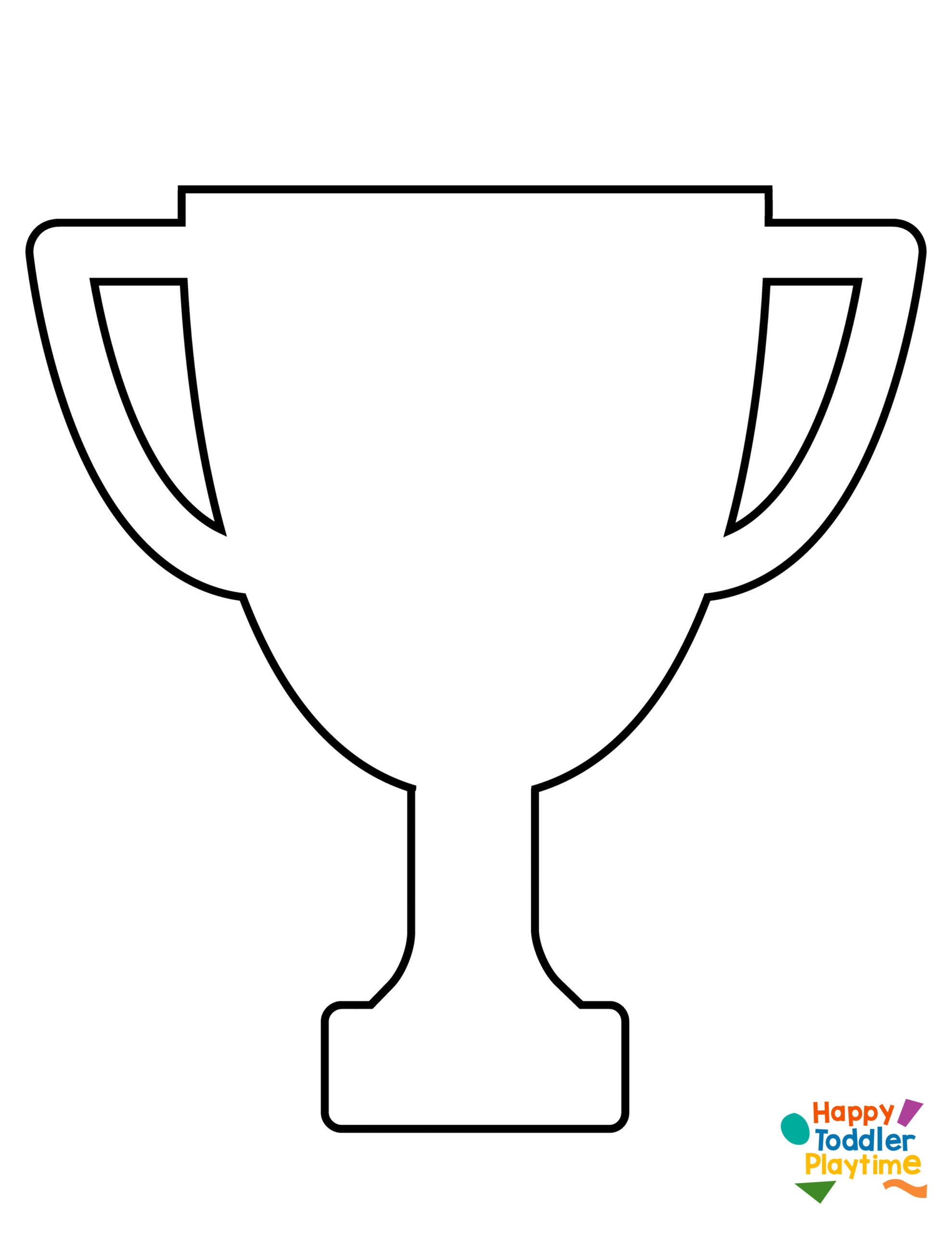 Trophy Card For Father s Day Happy Toddler Playtime
